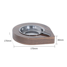 Brown Wooden Ashtray