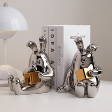 Cute Bunny Golden Book Bookend