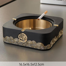 Golden Detail Deer Ashtray | ashtray - Decorfur