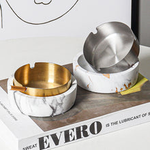 Wabi Sabi Marble Finish Ashtray