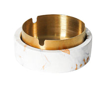 Wabi Sabi Marble Finish Ashtray