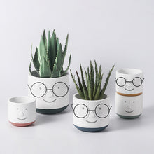 Whimsical Nordic Cartoon Planters/Decorfur