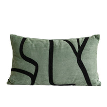 ordic Green Lumbar Cushion Cover/Decorfur