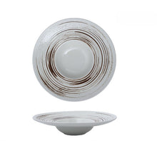 Elegant Stoneware Soup Plates/Decorfur