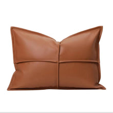 Axis Stitch PU Cushion/Decorfur