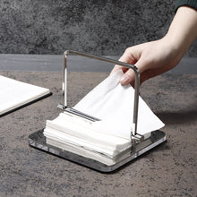Silver Steel Tissue Paper Holder