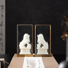 Jade Qilin Sculpture/Decorfur