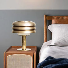 Gold-Accented Nordic Lamp/Decorfur