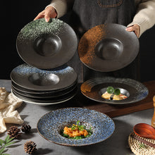 Elegant Stoneware Soup Plates/Decorfur