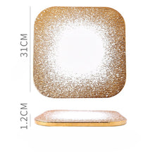 Western Luxury Gold Plate/Decorfur