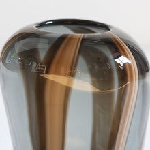 Striped Hydroponic Glass Vase