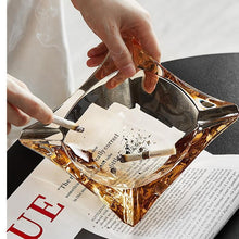 Crystal Glass Ashtray
