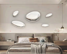 Sleek Drop Design Mirror/Decorfur