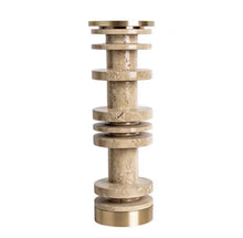 Bamboo Style Marble candlestand