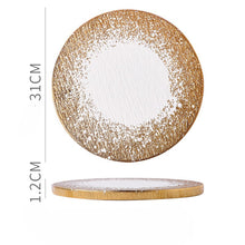 Western Luxury Gold Plate/Decorfur