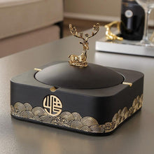 Golden Detail Deer Ashtray | ashtray - Decorfur