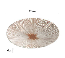 Contemporary Ceramic Salad Plate/Decorfur