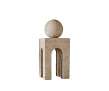 Sculpted Travertine Accent/Decorfur