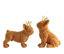 Flocked Puppy King/Decorfur