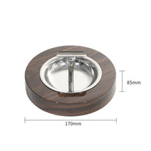 Brown Wooden Ashtray