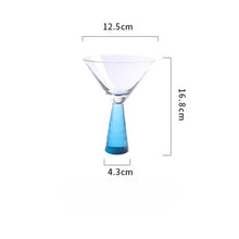 Rainbow Luxe Stemware/Decorfur