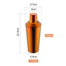 Hammer Finish Cocktail Shaker/Decorfur
