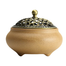 Metal Mesh Rustic Incense Holder