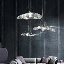 Cloud Style Glass Chandelier