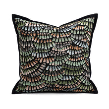 Elegant Jacquard Sofa Pillow Case/Decorfur