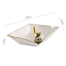 Cute Golden Bear Ashtray