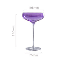 Amethyst Crystal Wine Glasses/Decorfur