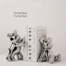 Golden Ear Bear Bookend