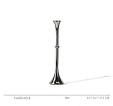 Black Resin Candlestands