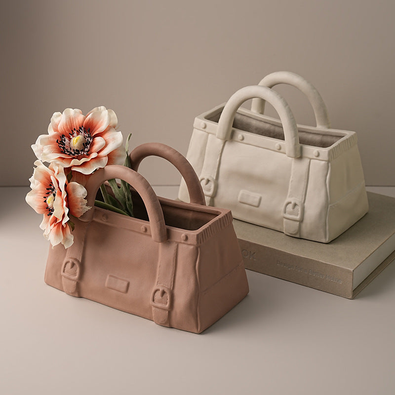 Handbag Vase Decorfur