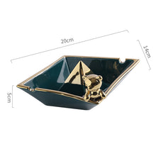 Cute Golden Bear Ashtray