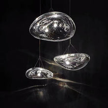 Cloud Style Glass Chandelier