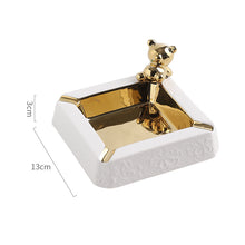 Cute Golden Bear Ashtray