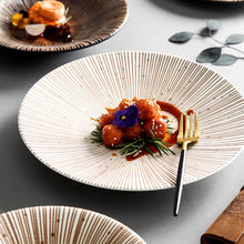 Contemporary Ceramic Salad Plate/Decorfur