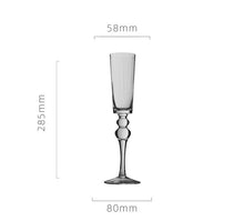 Glittering Retro Crystal Flutes/Decorfur