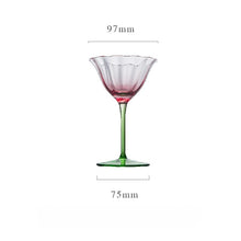 Blooming Crystal Wine Glass/Decorfur