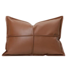 Axis Stitch PU Cushion/Decorfur