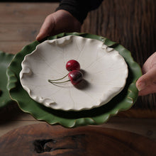 Rustic Lotus Leaf Plates/Decorfur