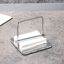 Silver Steel Tissue Paper Holder
