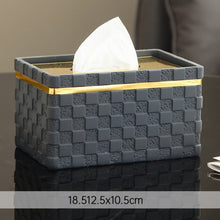 Textured luxury Tissue box & Ashtray