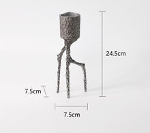 VintageGlow Zinc Stand/Decorfur