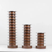 Metal Solid Wood Candle Holder