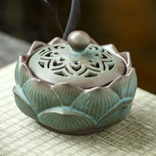 Retro Lotus Incense Holder