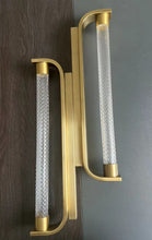 Sleek Italian Glass Bedside Chandelier/Decorfur