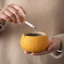 Quirky Tangerine Ashtray/Decorfur