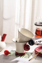Gleam Ceramic Mug & Saucer/Decorfur